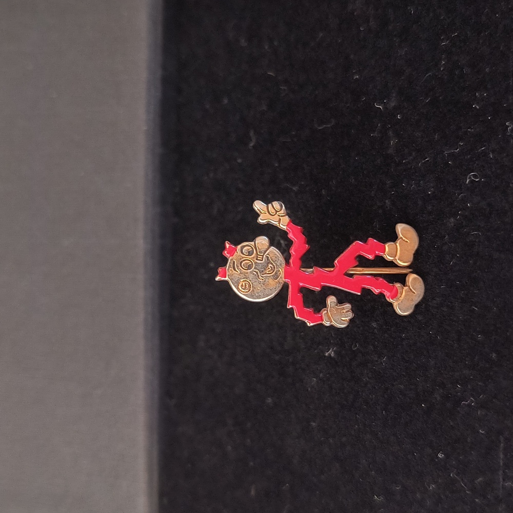 Vintage Reddy Kilowatt Stick Pin - Picture 2 of 12
